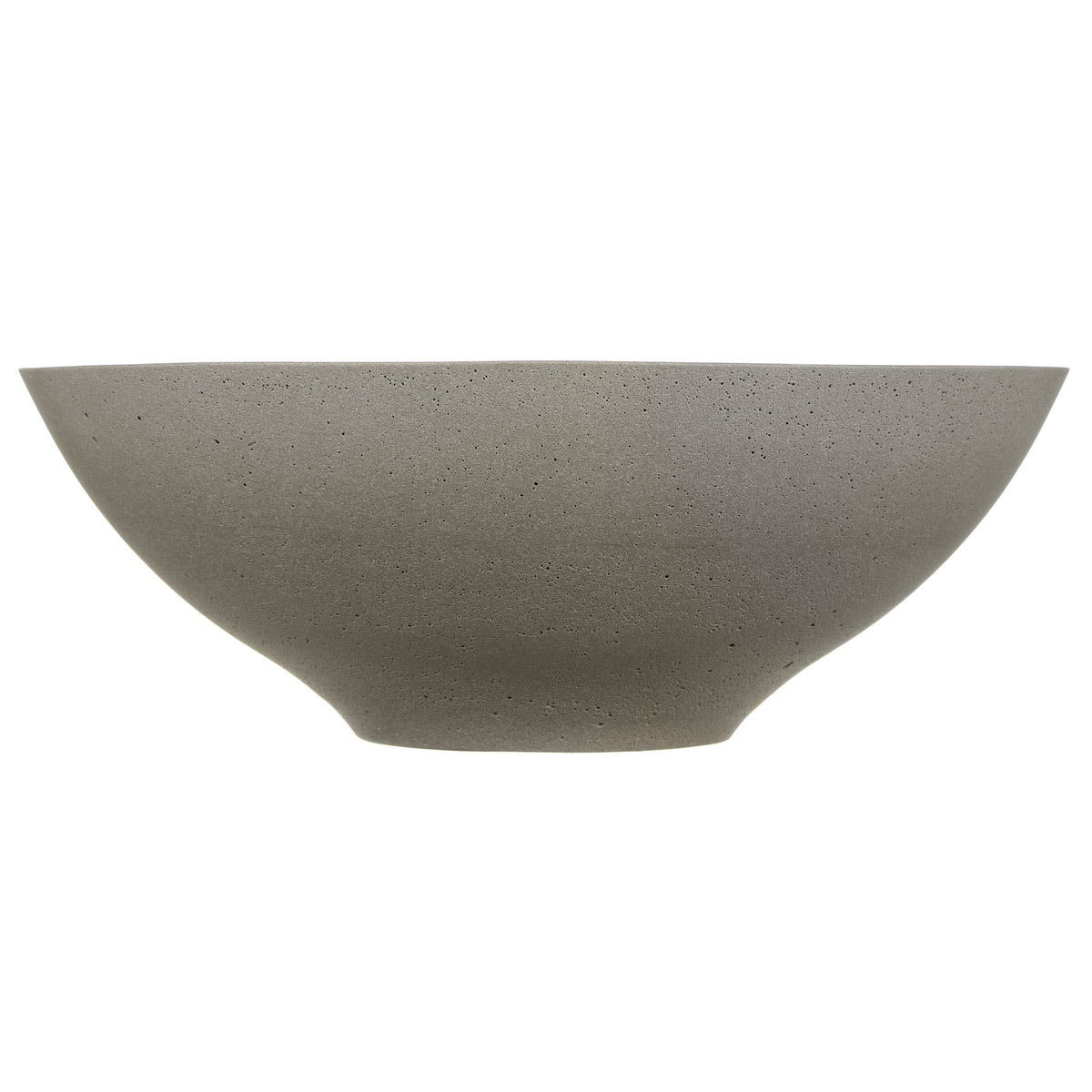 Кашпо настольное Idealist Stone Dish Bowl пепельно-серый, 32